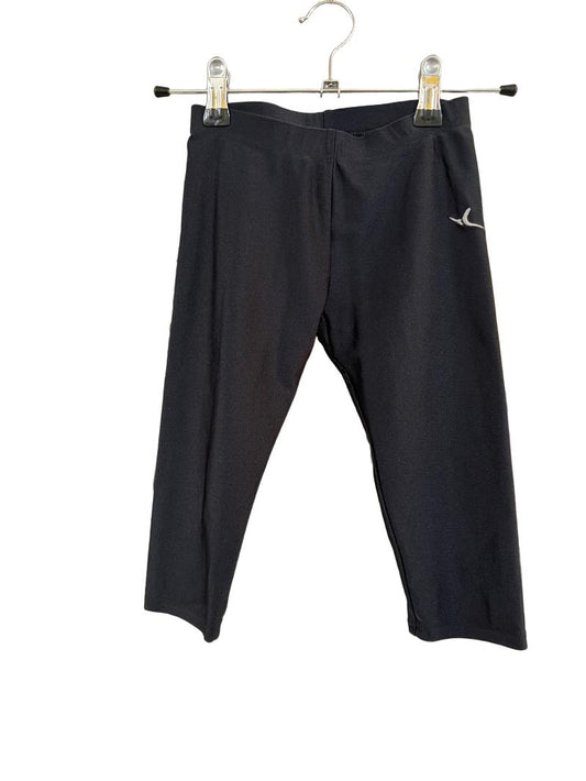 Preloved Unknown Brand - Black Athletic Capri Leggings (3-4y, 4-5y)