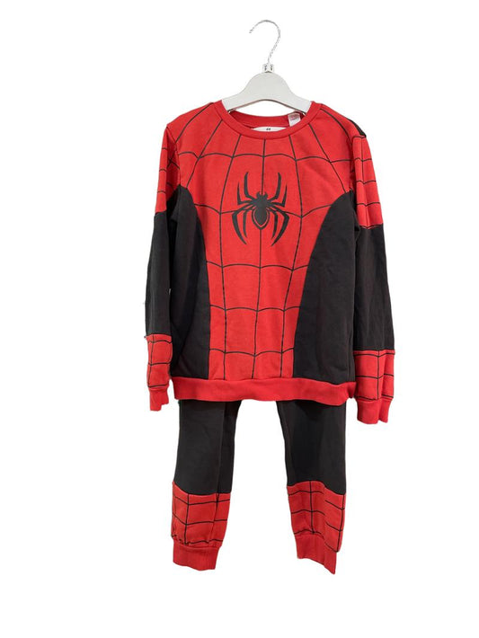Preloved H&M - Spiderman Sweatshirt And Joggers (9-10y)