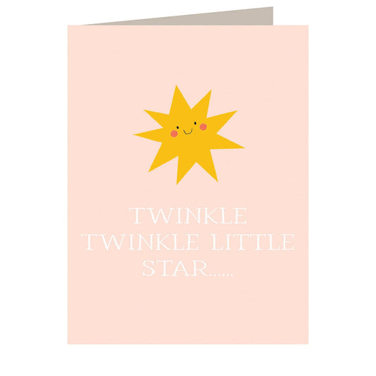TPK05 Mini Star Christmas Card