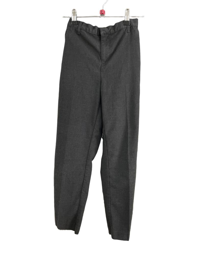 Preloved Tu - Grey School Uniform Trousers (10y) - Trousers