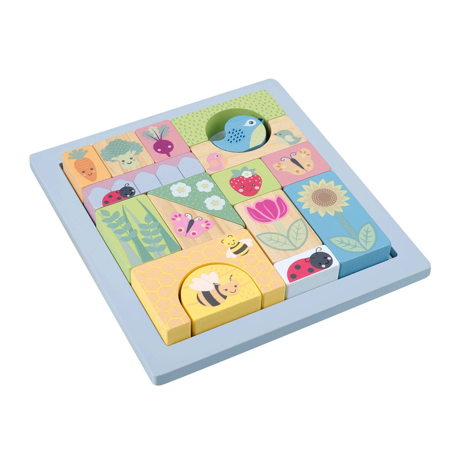 Spring Garden Block Wooden Puzzle