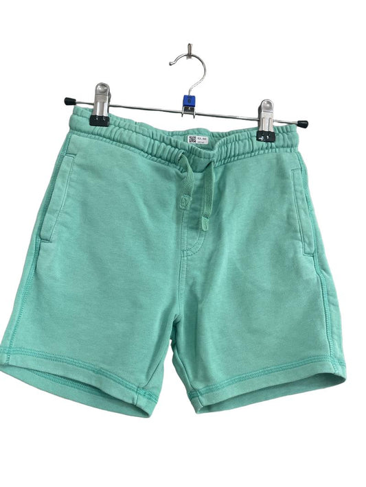 Preloved Marks & Spencer - Green Drawstring Jersey Shorts (6-7y) - Shorts
