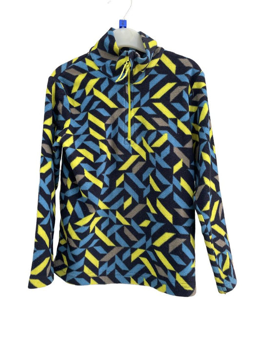 Preloved Mountain Warehouse - Blue Yellow Navy Half Zip Fleece (6-7y)