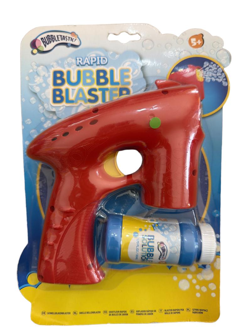Preloved Toys - Rapid Bubble Blaster Bubble Gun, NEW In Packaging - RMS International
