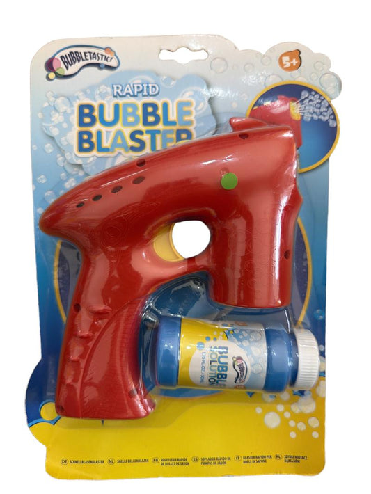 Preloved Toys - Rapid Bubble Blaster Bubble Gun, NEW In Packaging - RMS International