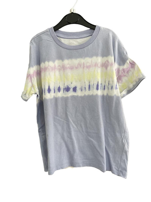 Preloved Marks & Spencer - Blue Multicolour Tie Dye T Shirt (9-10y)