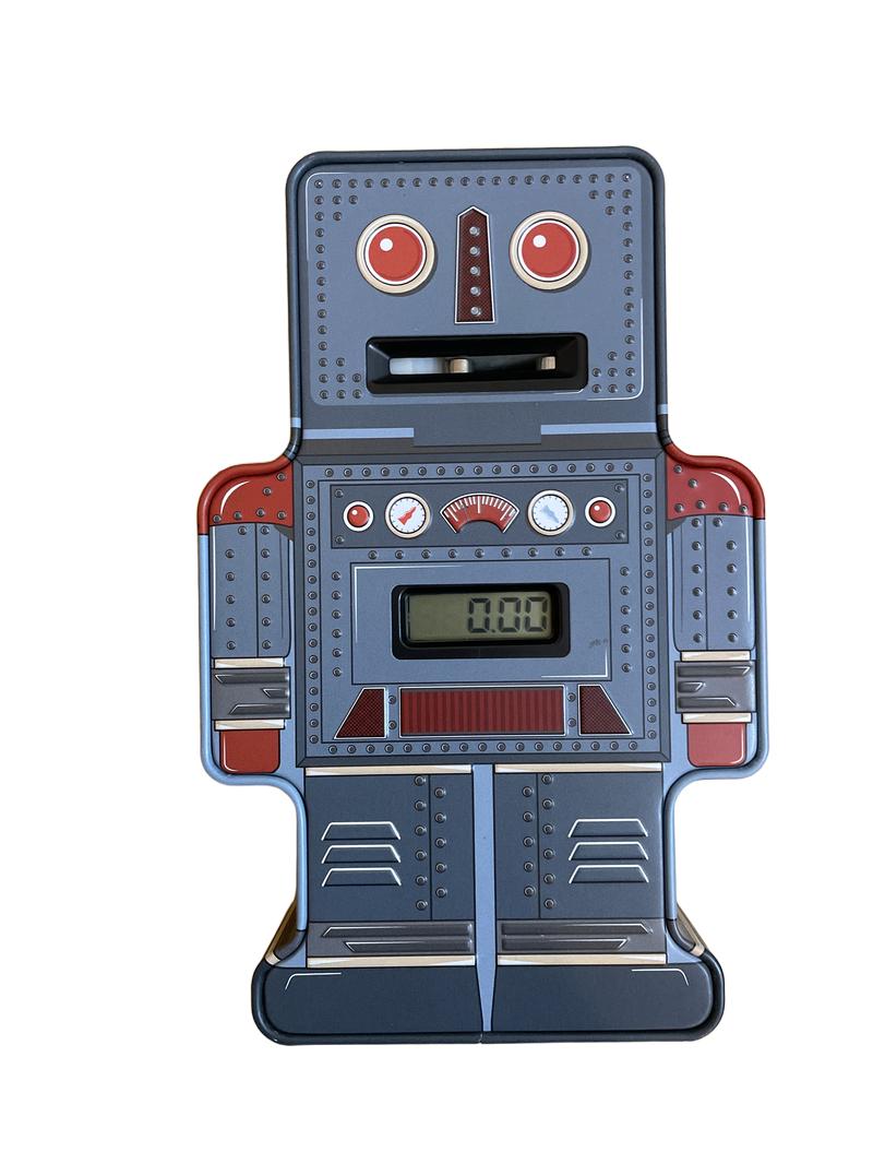 Preloved Toys - Tin Robot Counting Money Box - Paladone Products Ltd.