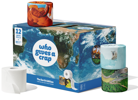 Extra Soft Toilet Tissue Mega Rolls (each) - Who Gives A Crap
