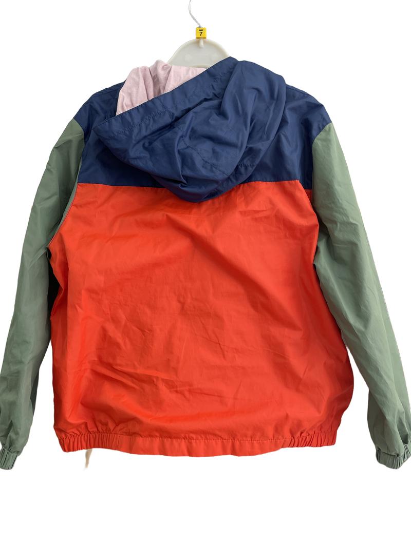 Preloved Mini Boden - Blue Red Yellow Green Waterproof Jacket (7-8y)