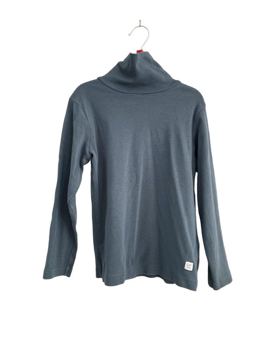 Preloved Vertbaudet - Gray Turtleneck Shirt (8-9y)