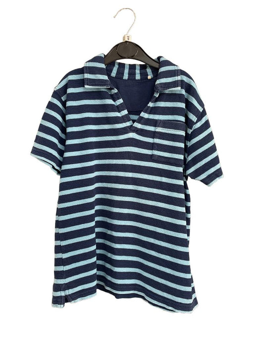 Preloved John Lewis - Blue Stripe Polo Shirt (9-10y)