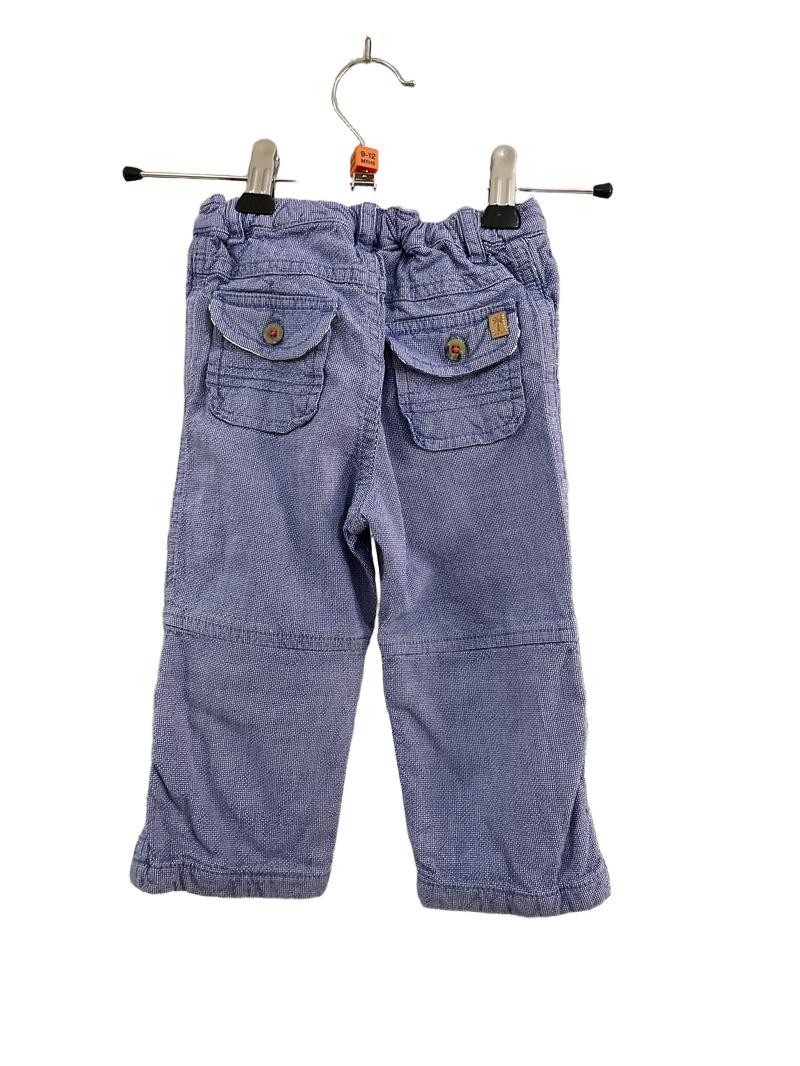 Preloved John Lewis - Blue Trousers (9-12m)