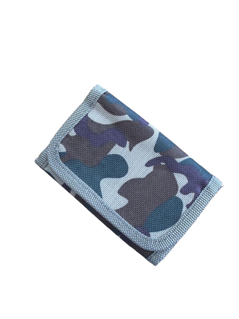 Preloved Unknown Brand - Kids Camo Velcro Wallet.