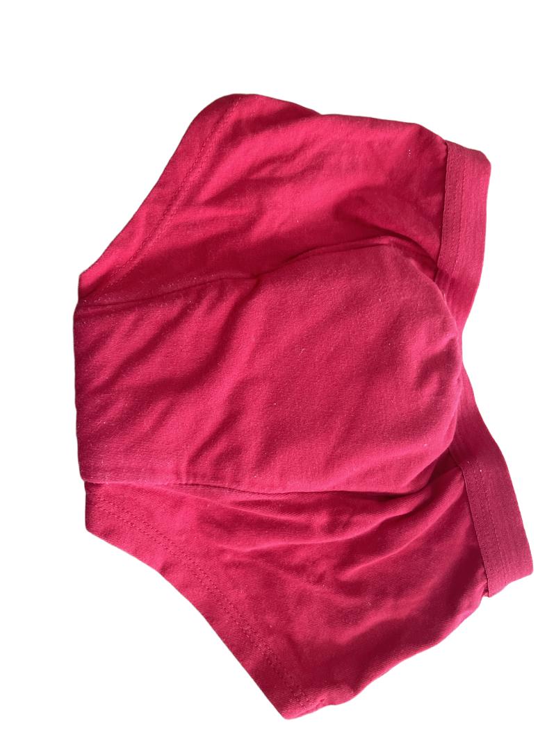 Preloved Cheeky Pants - Red Training Pants. (3-4y)