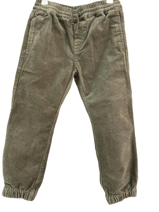 Preloved John Lewis - Olive Corduroy Trousers (6-7y)
