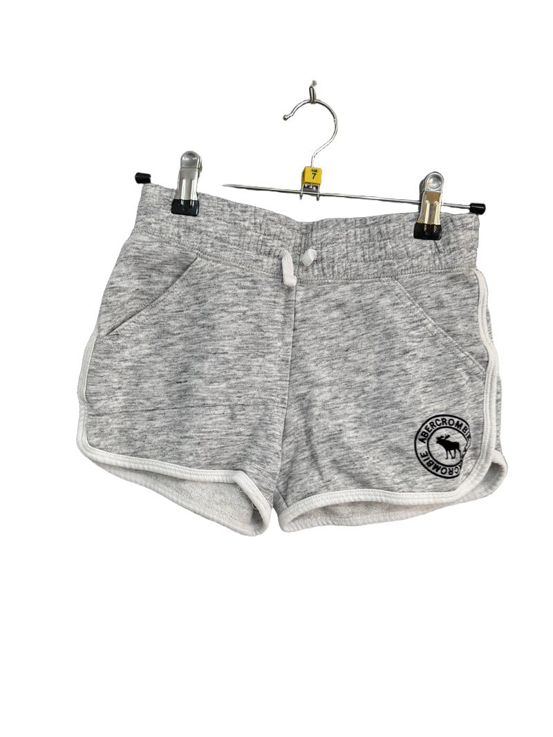 Preloved Abercrombie Kids - Gray Jersey Shorts (7-8y)