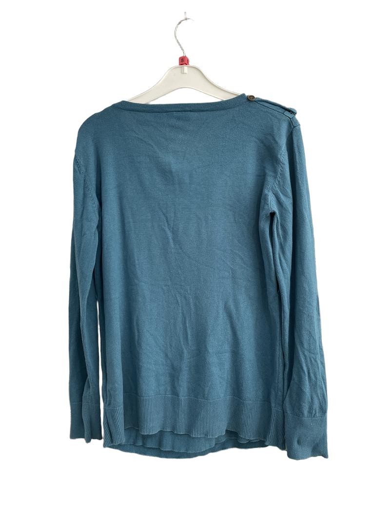 Preloved Jojo Maman Bebe - Teal Nursing Maternity Jumper (Small)