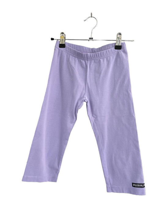Preloved Villervalla - Purple Leggings, Organic Cotton (9-10y)