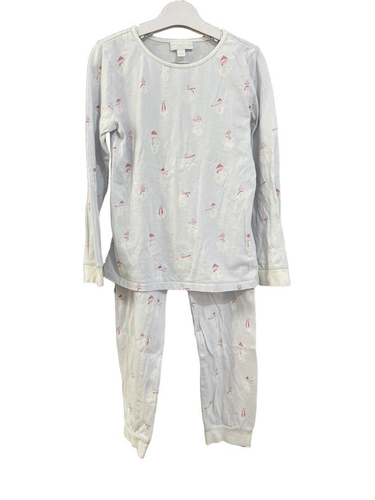 Preloved The Little White Company - Snowman Pyjamas. (9-10y)
