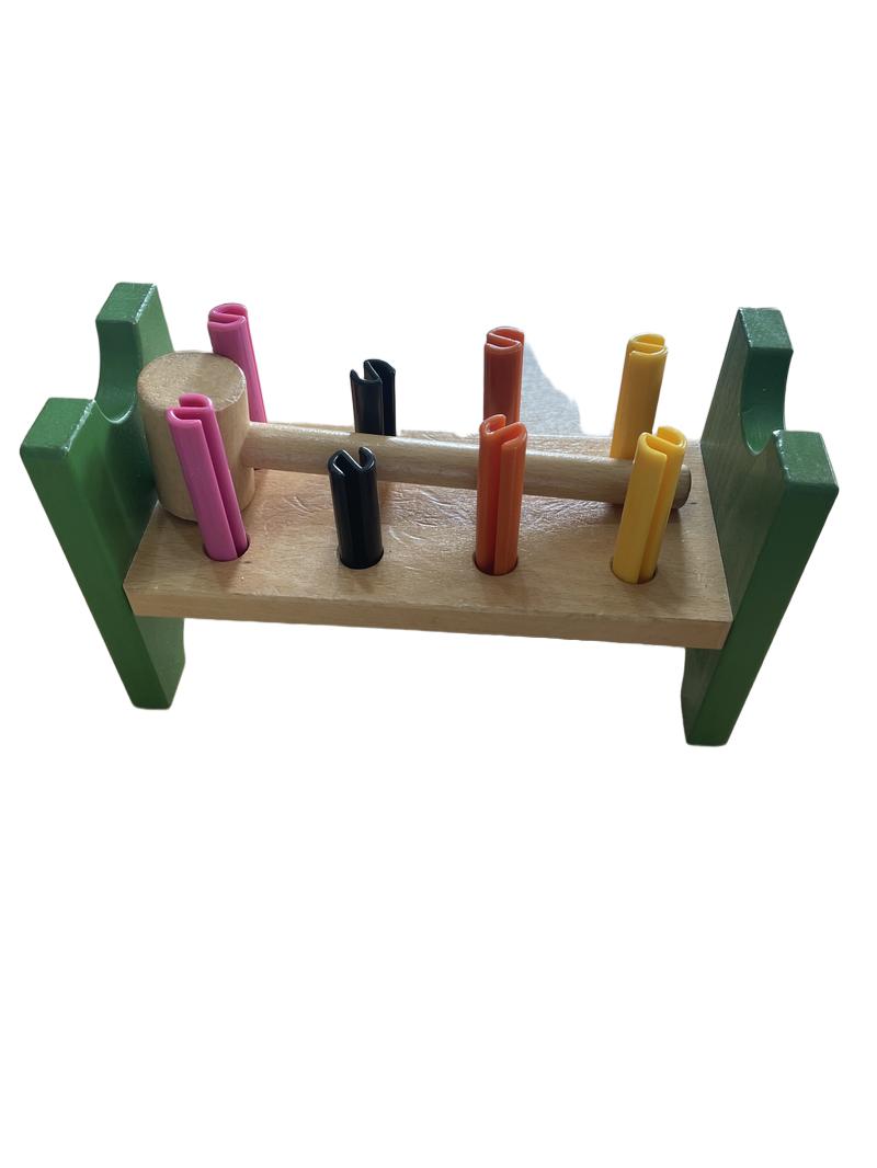 Preloved Toys - Peg Hammer Toy  - Unknown Brand