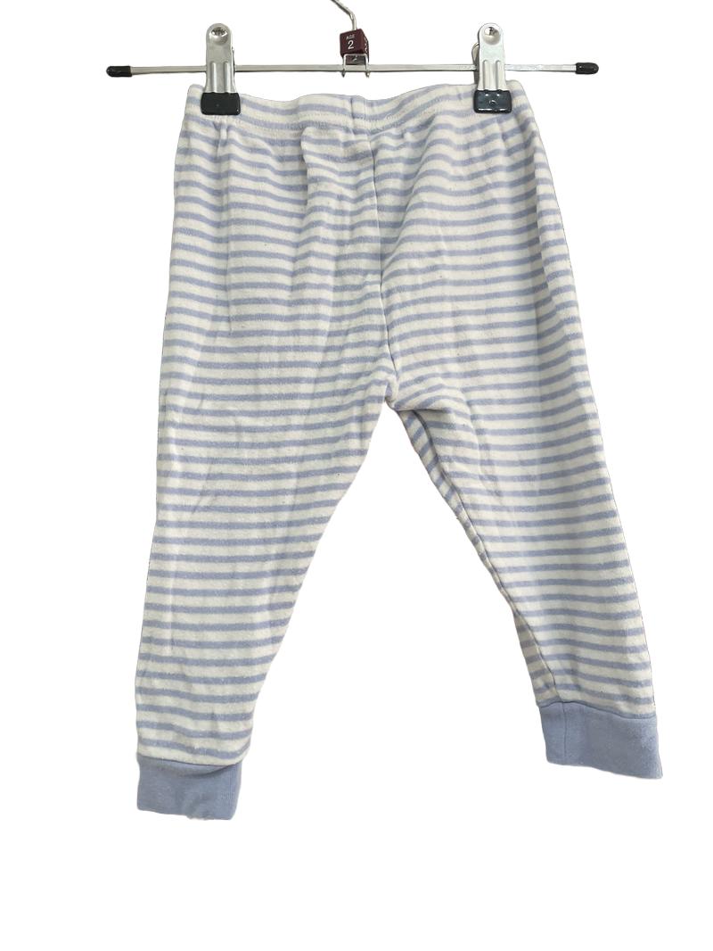 Preloved John Lewis - Blue White Stripe Joggers (2y)