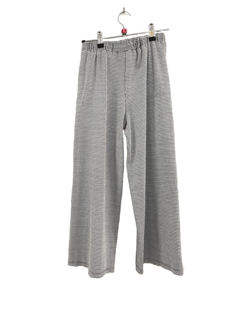 Preloved Angel & Rocket - Black White Houndstooth Trousers (10-11y)