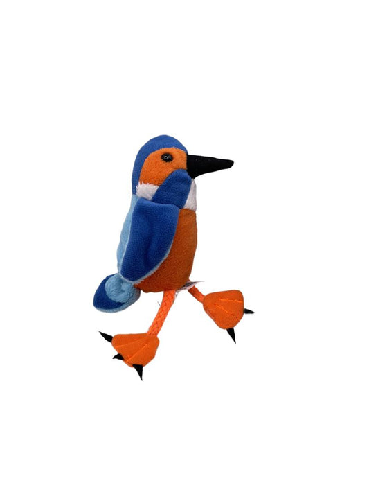 Preloved Kingfisher Finger Puppet - The Puppet Company
