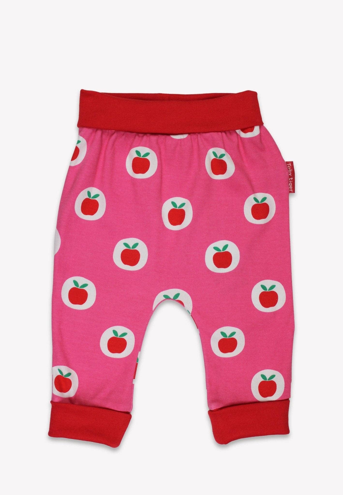 Organic Apple Print Yoga Pants