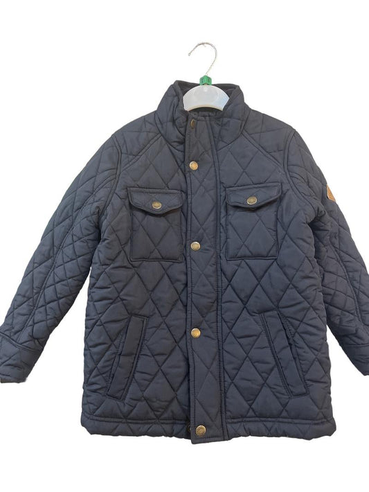 Preloved Joules - Navy Quilted Jacket (5-6y)