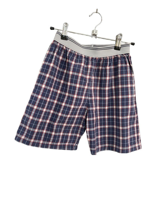 Preloved Marks & Spencer - Blue Red White Plaid Pyjama Shorts (9-10y)