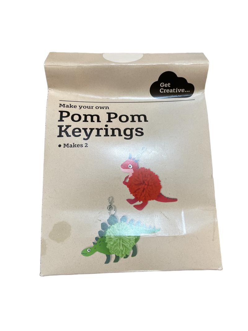 Preloved Toys - Make Your Own Pom Pom Keyrings - Sainbury's