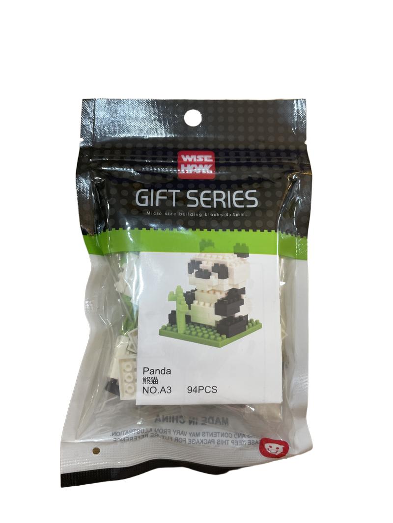Preloved Toys - Building Blocks Panda Set. - Wise Hawk