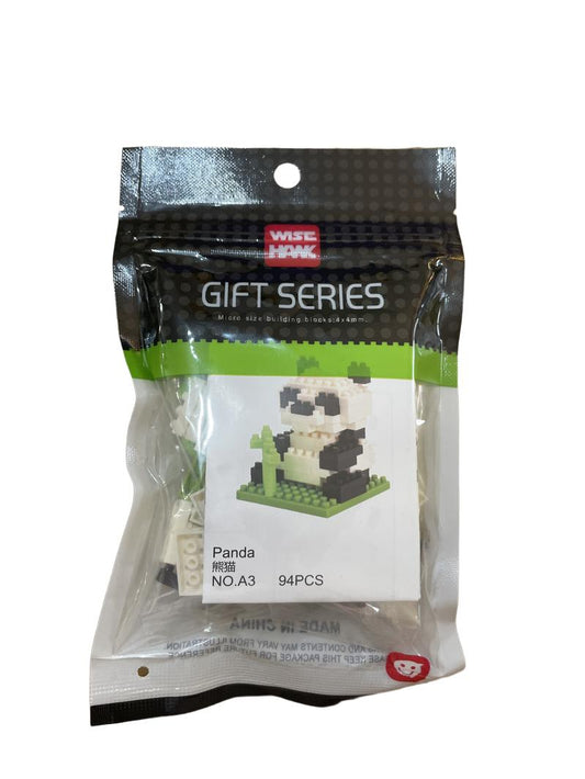 Preloved Toys - Building Blocks Panda Set. - Wise Hawk