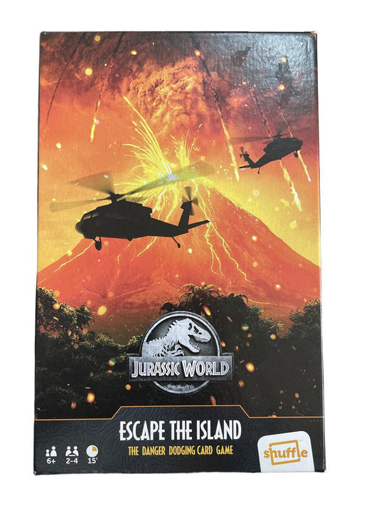 Preloved Jurassic World Escape The Island Card Game - Cartamundi