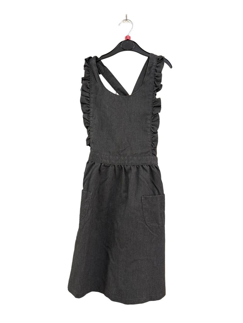 Preloved Next - Gray School Uniform Pinafore (10y)