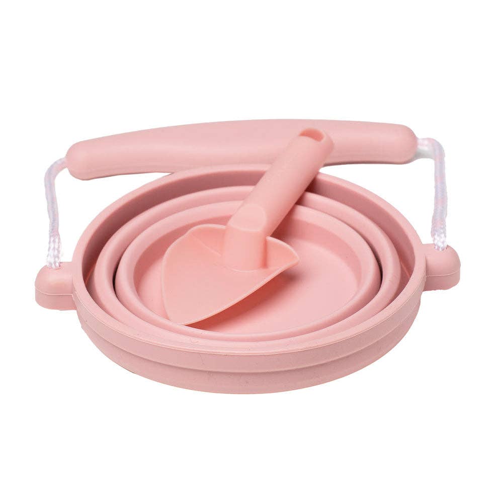 Scrunch Seedling Pot/Bucket and Trowel Set