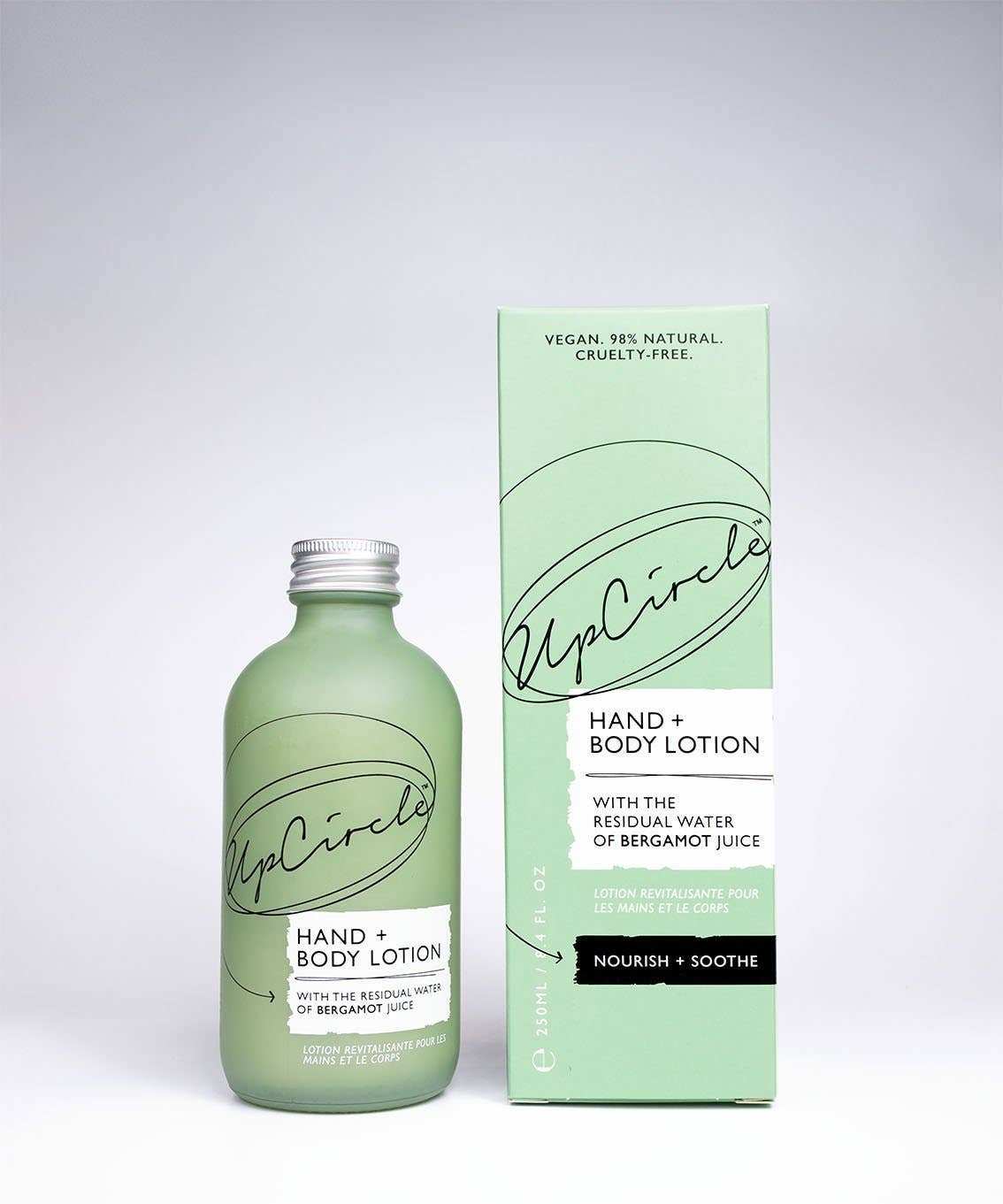 Eco Friendly Hand + Body Lotion with Bergamot + Vitamin E