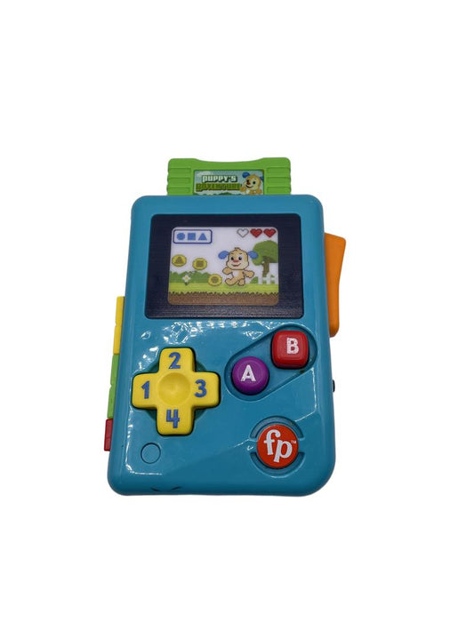Preloved Fisher Price Plastic Gaming System Toy - Mattel