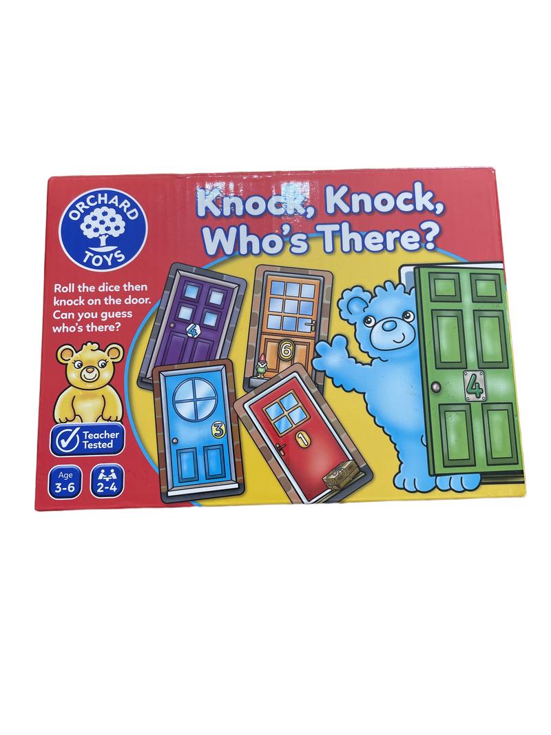 Preloved Toys - Knock Knock Who's There Game. - Orchard Toys