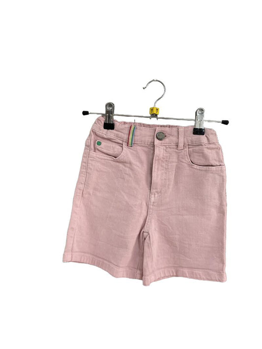 Preloved Joules - Pink Denim Shorts (7-8y)