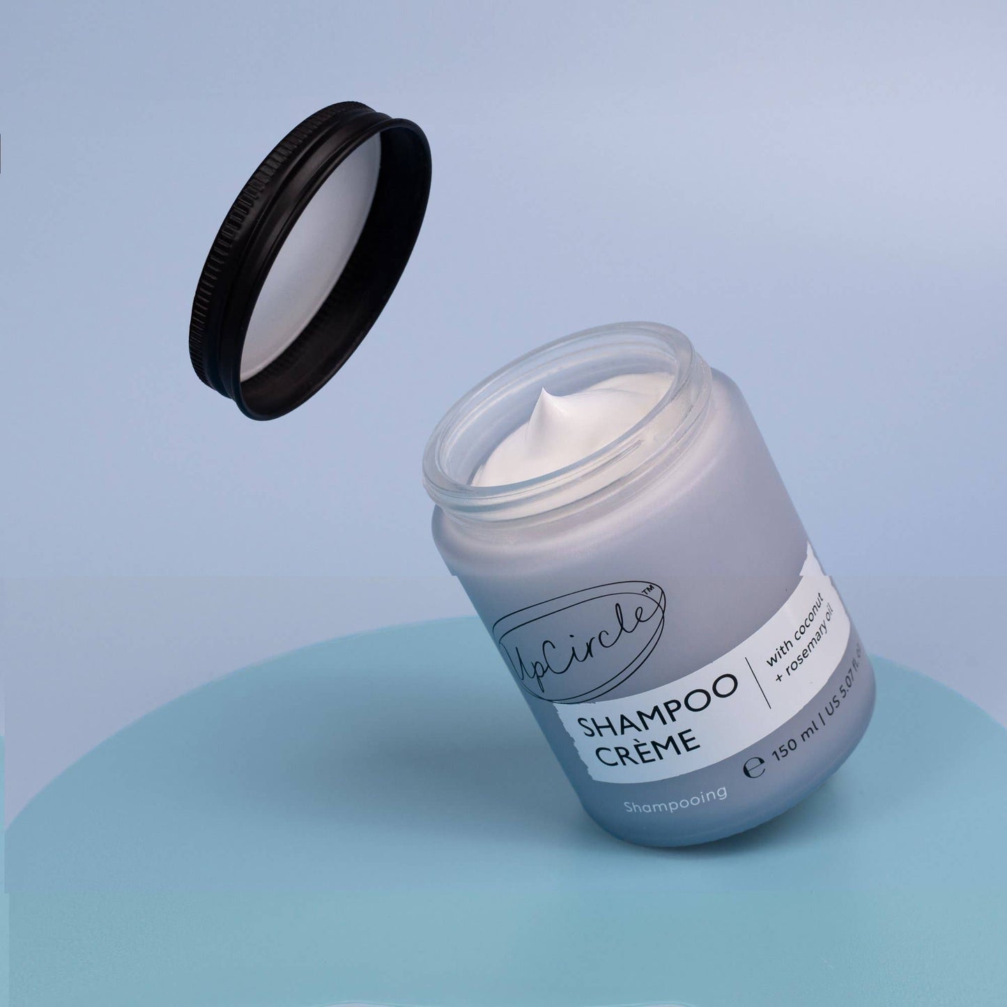 Vegan Refillable Shampoo Crème with Coconut + Grapefruit Oil