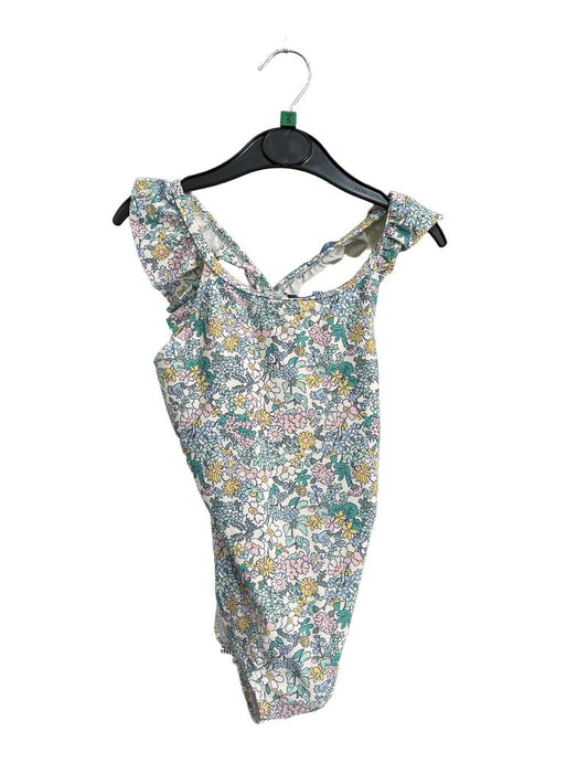 Preloved Marks & Spencer - Floral Ditsy Girls One Piece Swim Suit (5-6y)