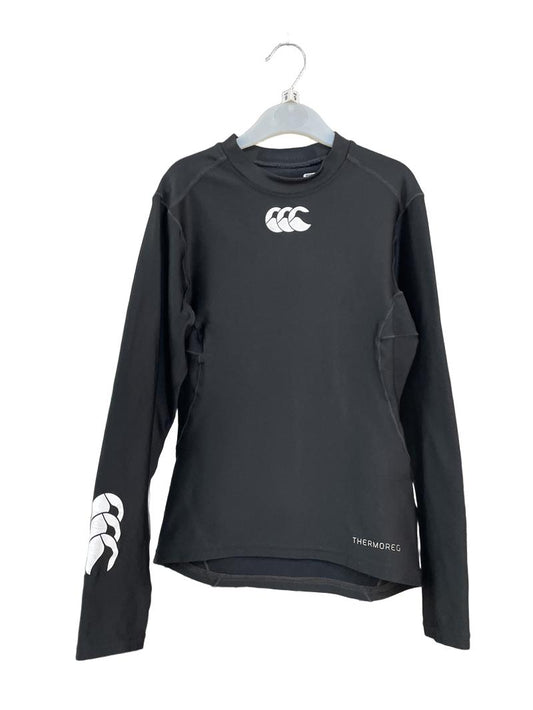 Preloved Canterbury - Black Long-sleeved Thermoreg Baselayer Top (9-10y)