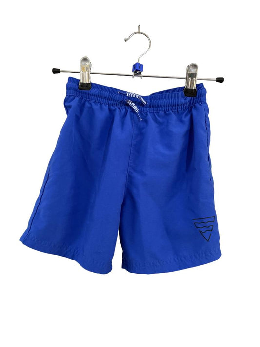 Preloved F&F - Blue Swim Trunks Shorts (6-7y)