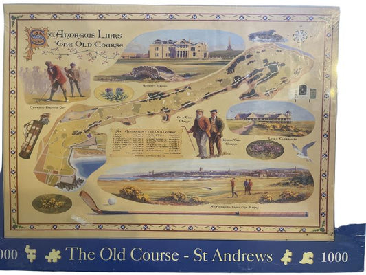 Preloved Toys - The Old Course St Andrews 1000 Jigsaw - House Of Puzzles