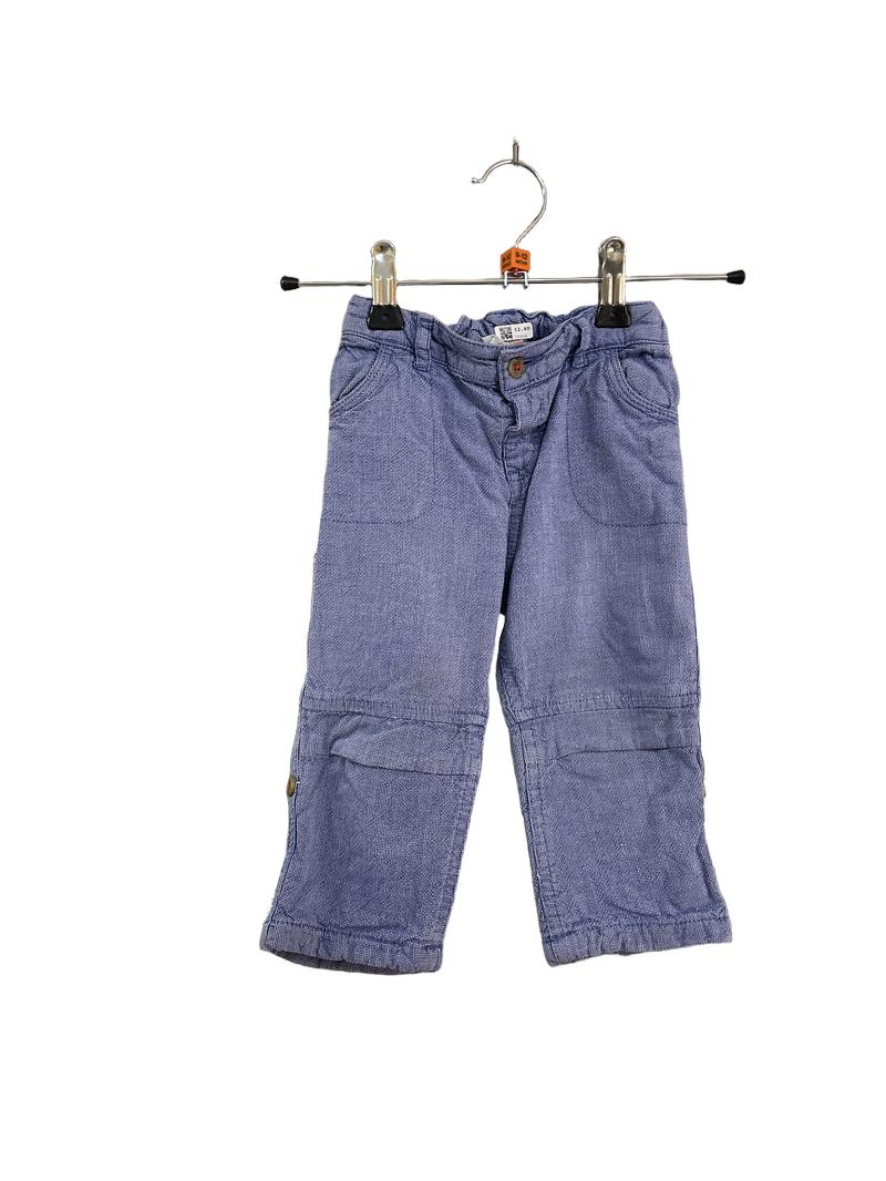 Preloved John Lewis - Blue Trousers (9-12m)
