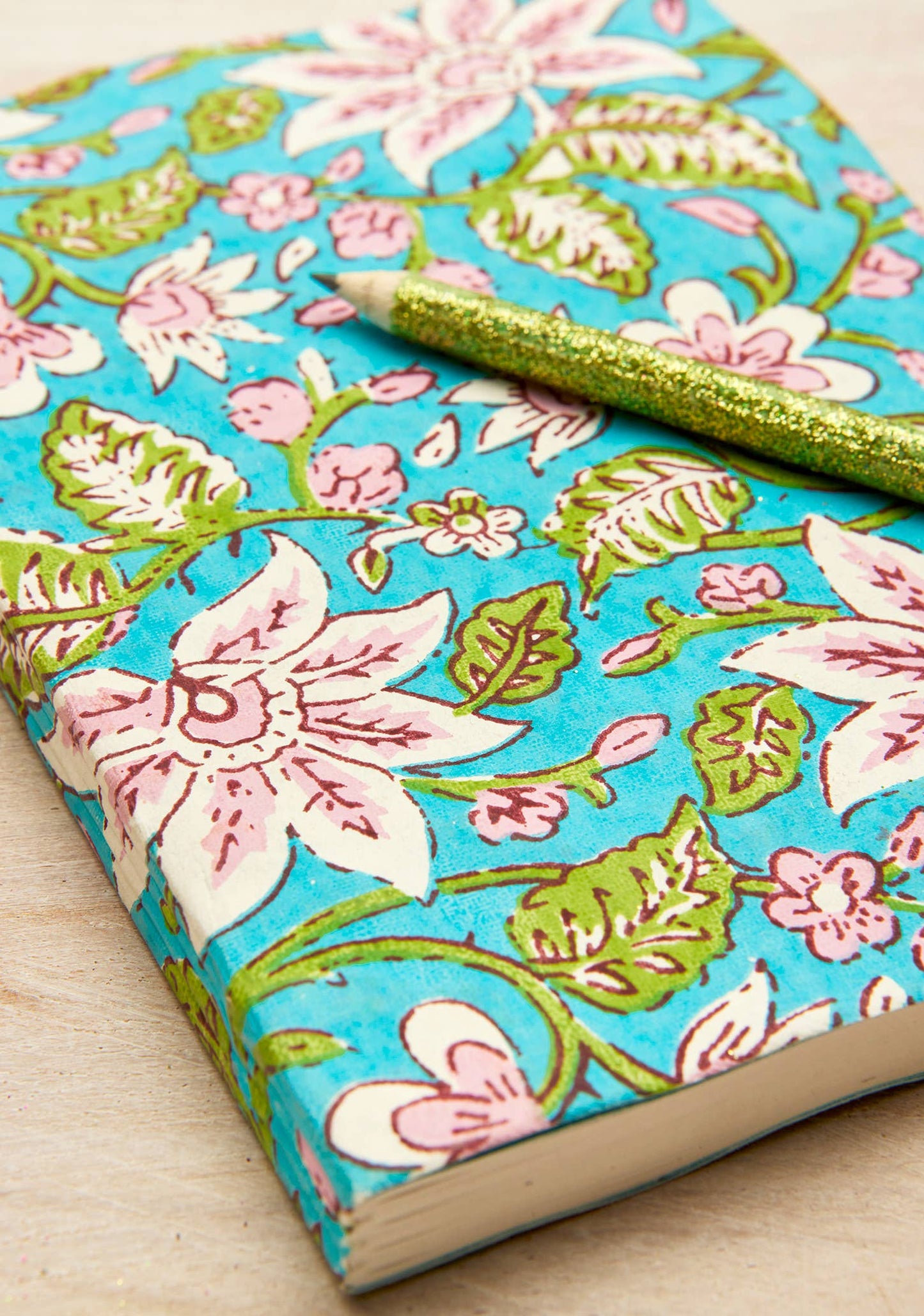Block Print Notebook - Lily
