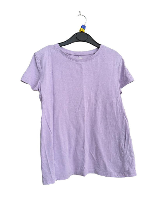 Preloved H&M - Purple T Shirt, 6-8 Yrs (6-7y, 7-8y)