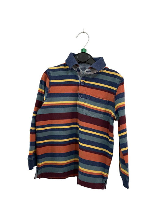 Preloved John Lewis - Autumn Striped Rugby Shirt (5-6y)