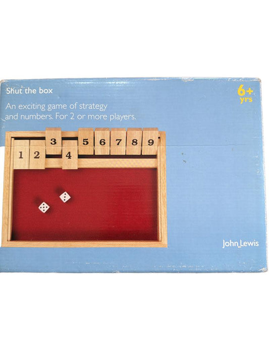 Preloved Toys - Shut The Box - John Lewis